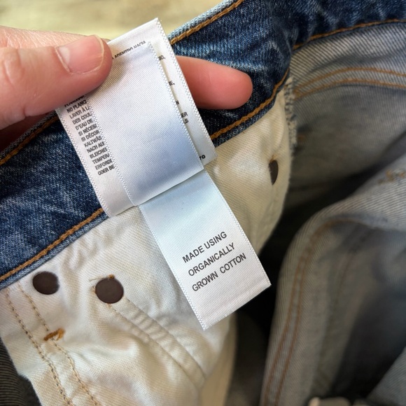 Agolde Riley High Rise Straight Crop Jeans - Picture 11 of 12